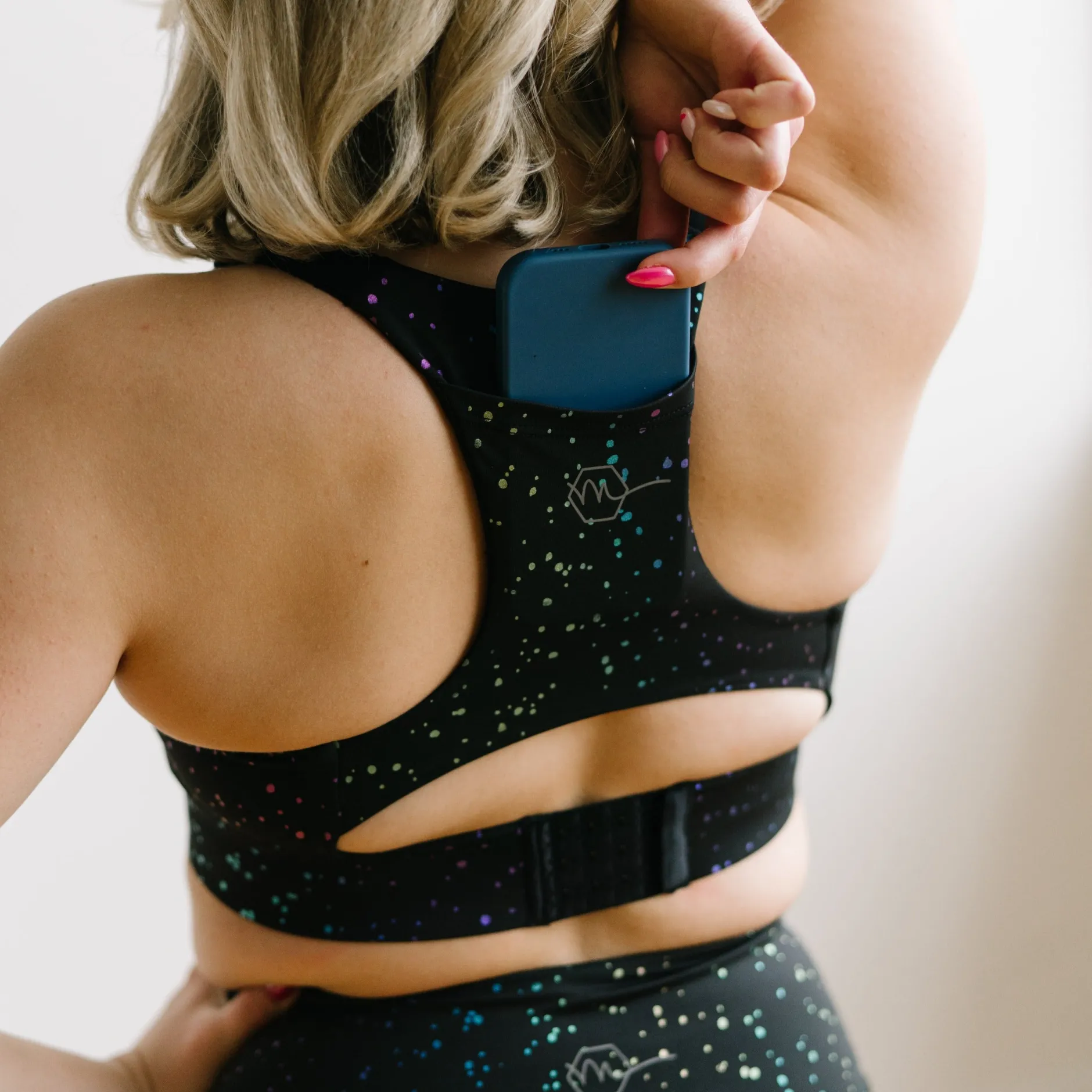adjustable_sports_bra__ra_0.webp Sports Bras>Maven Thread Adjustable Sports Bra - Rainbow Foil