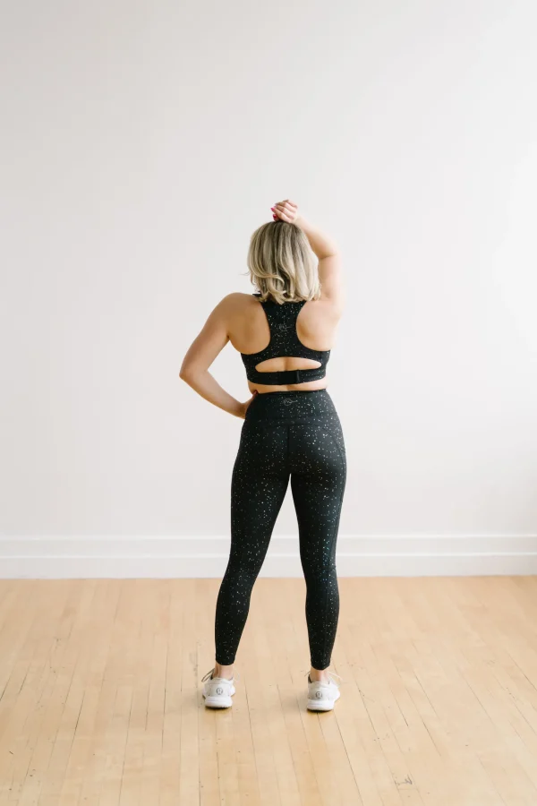Sports Bras>Maven Thread Adjustable Sports Bra - Rainbow Foil