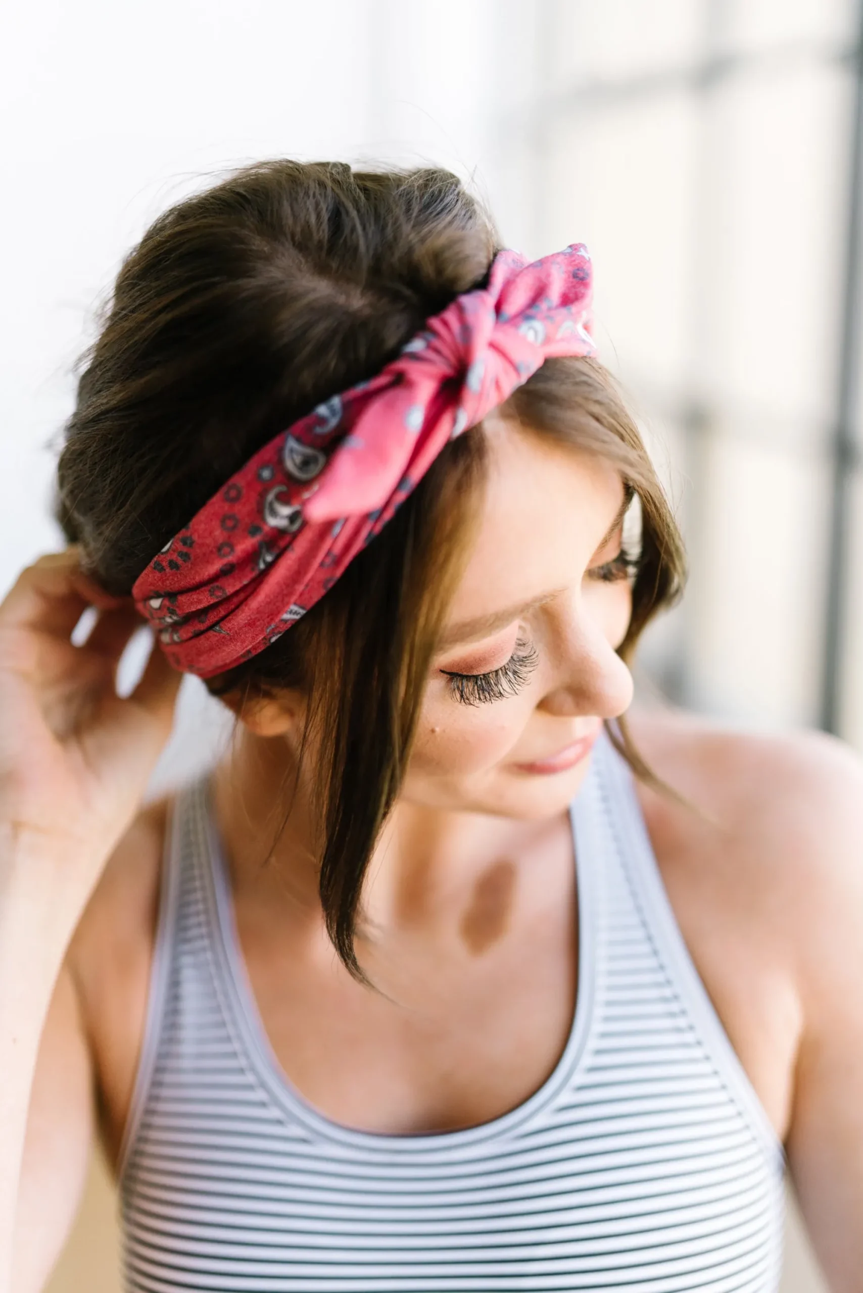 bandana___bow_headband_2.webp Headbands>Maven Thread BANDANA - 4'' Bow Headband