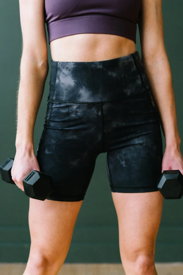 Shorts>Maven Thread Biker Shorts - 6'' - Black Tie Dye