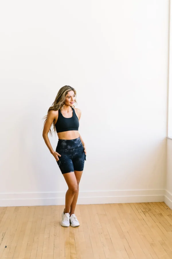 Shorts>Maven Thread Biker Shorts - 6'' - Black Tie Dye