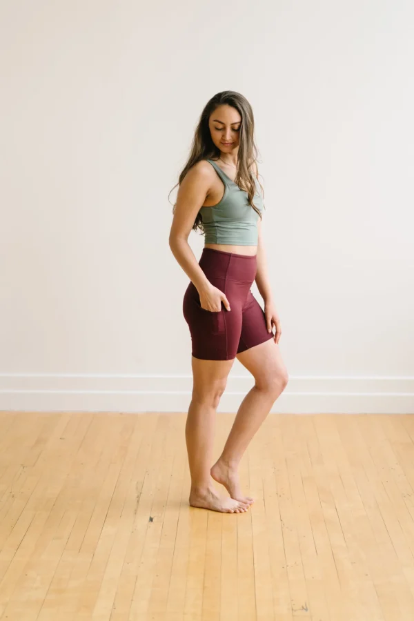 Shorts>Maven Thread Biker Shorts - 6'' - Burgundy