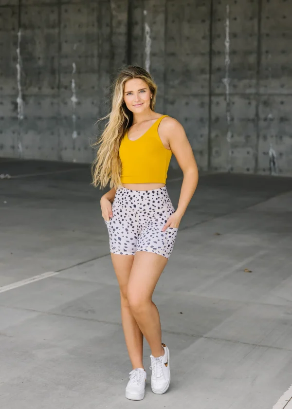 Shorts>Maven Thread Biker Shorts - 4'' - Dalmatian