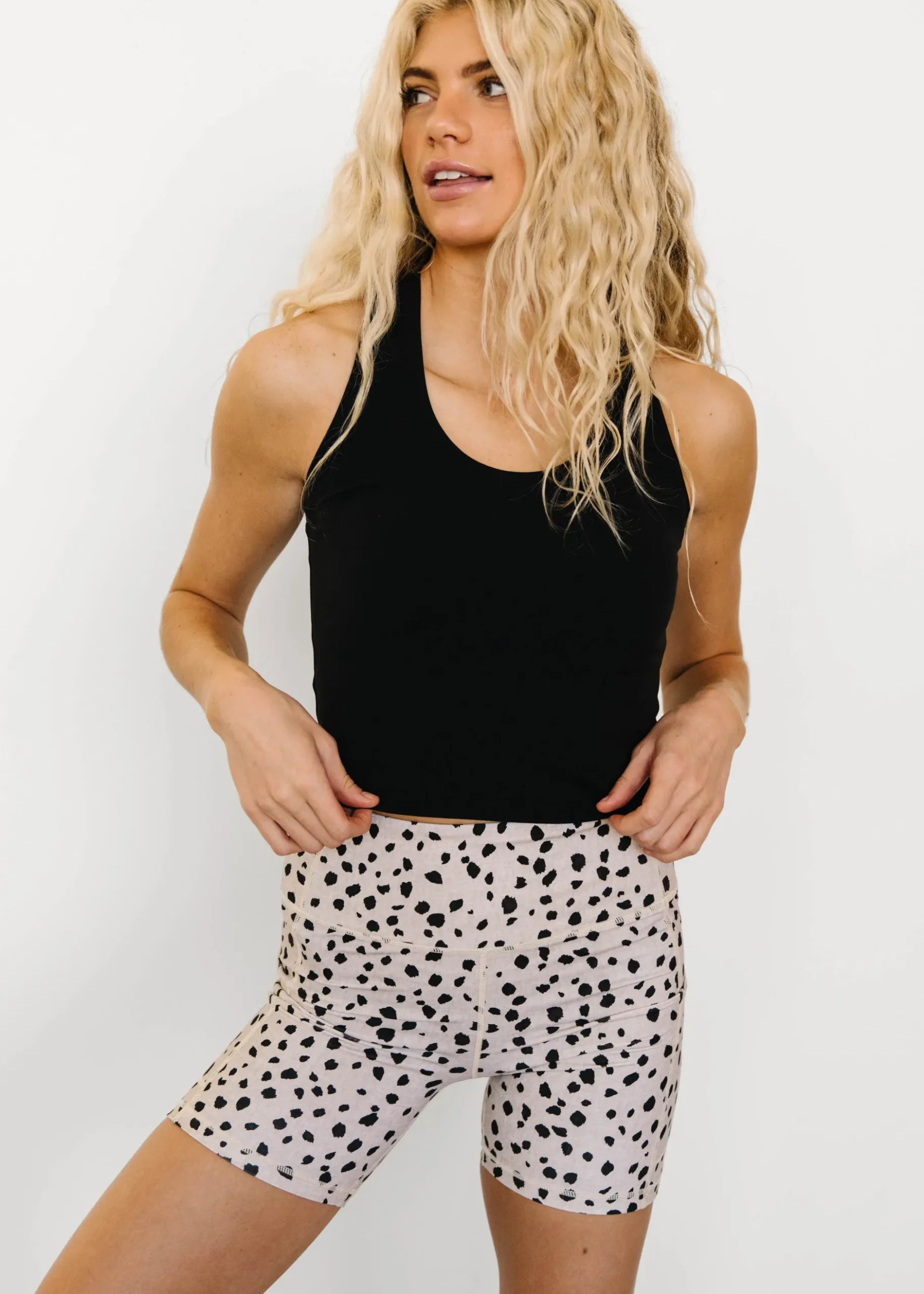biker_shorts____dalmatian_4-1.webp Shorts>Maven Thread Biker Shorts - 6'' - Dalmatian