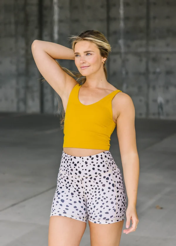 Shorts>Maven Thread Biker Shorts - 4'' - Dalmatian