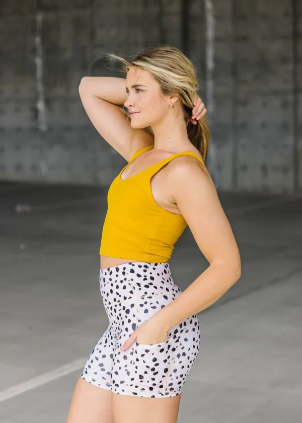 Shorts>Maven Thread Biker Shorts - 4'' - Dalmatian