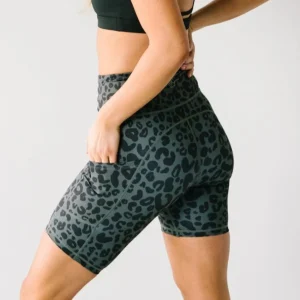 Shorts>Maven Thread Biker Shorts - 8'' - Grey Leopard