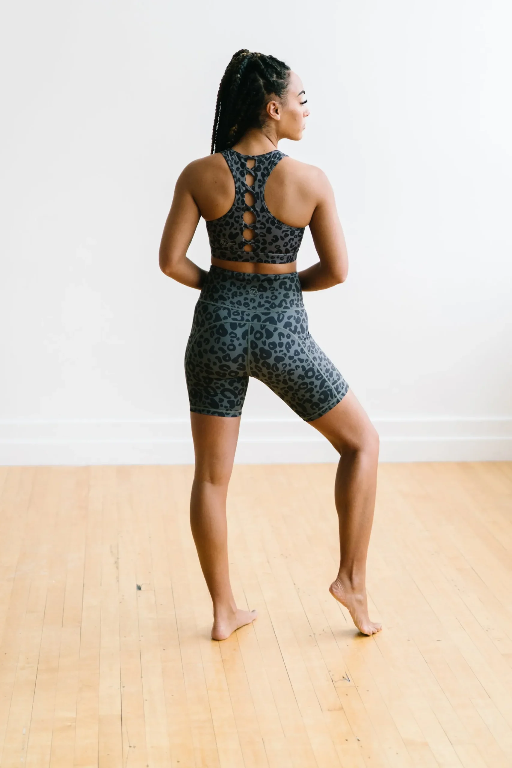 biker_shorts____grey_leop_1.webp Shorts>Maven Thread Biker Shorts - 6'' - Grey Leopard