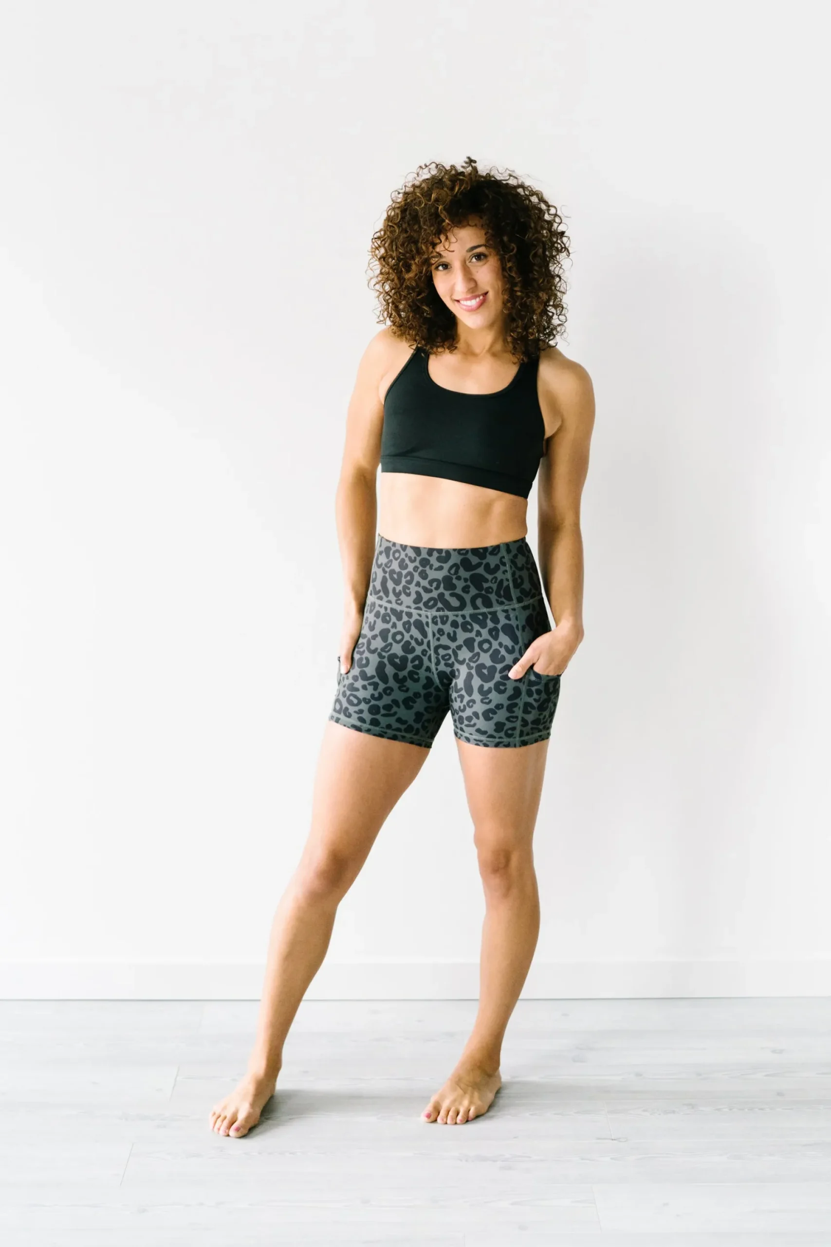 biker_shorts____grey_leop_2-2.webp Shorts>Maven Thread Biker Shorts - 4'' - Grey Leopard