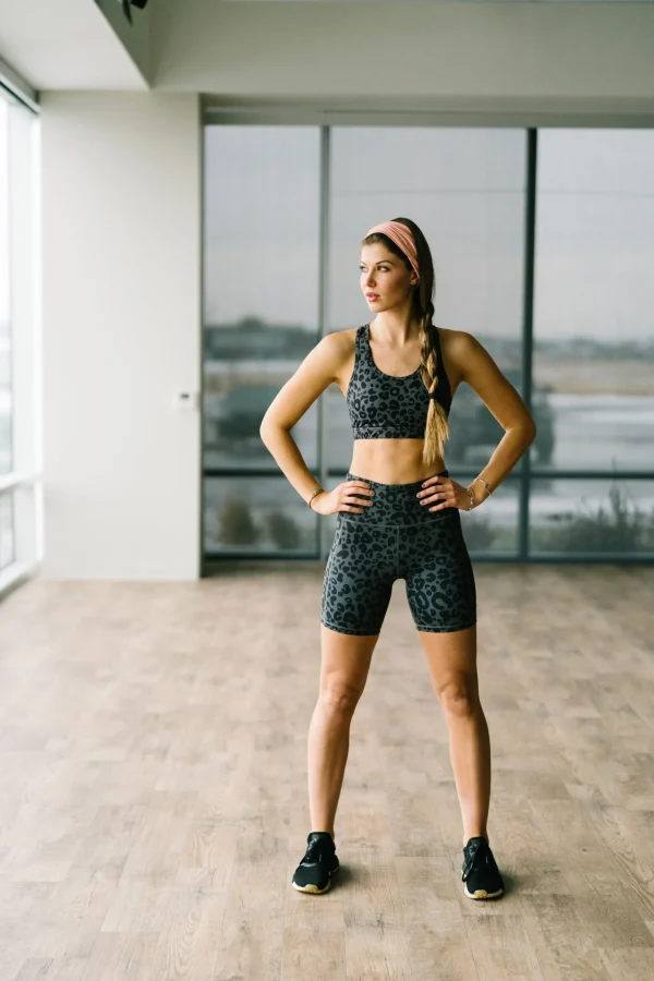 Shorts>Maven Thread Biker Shorts - 6'' - Grey Leopard
