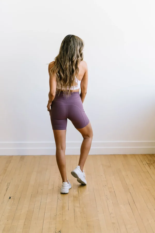 Shorts>Maven Thread Biker Shorts - 6'' - Muted Plum