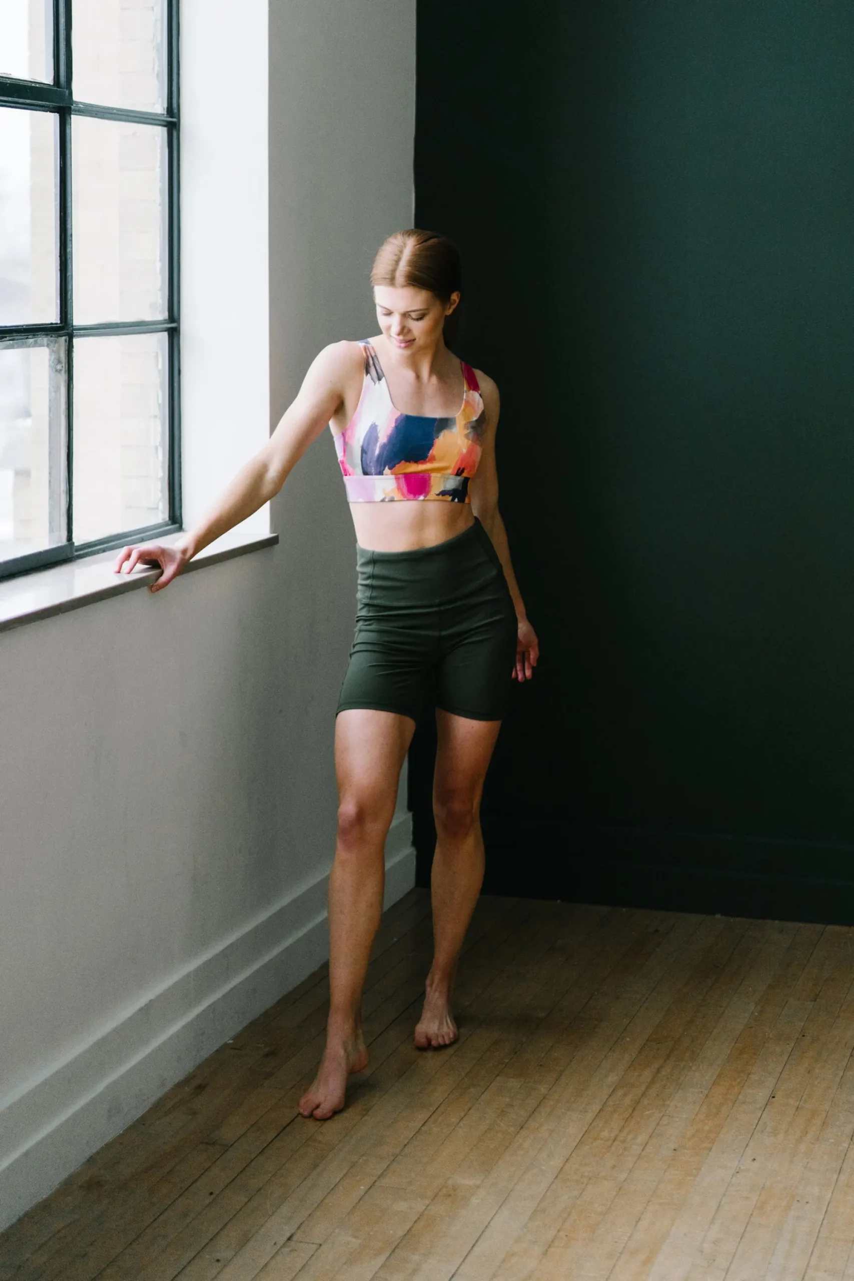 biker_shorts____olive_gre_3-1.webp Shorts>Maven Thread Biker Shorts - 6'' - Olive Green