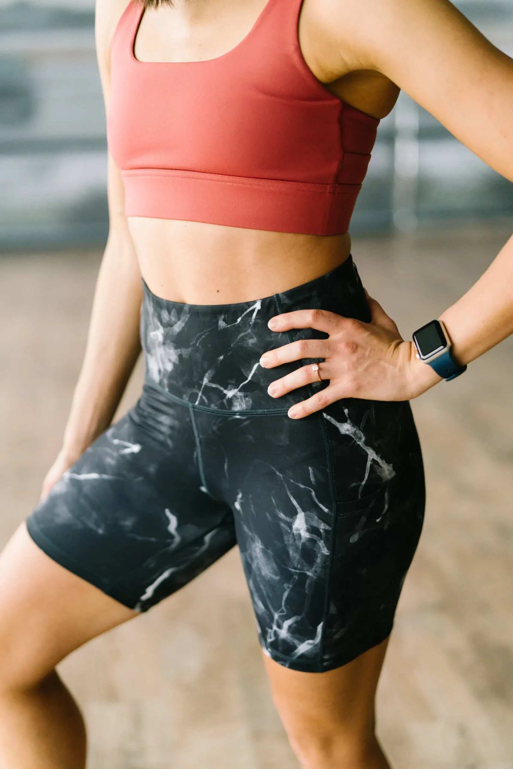 biker_shorts___black_marb_1.webp Shorts>Maven Thread Biker Shorts - 6''- Black Marble