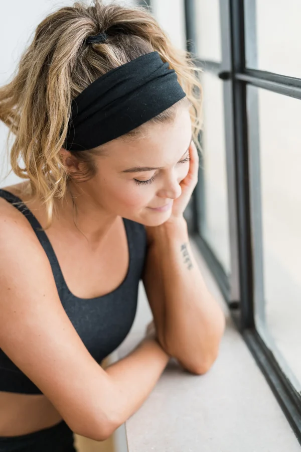 Headbands>Maven Thread BLACK BASICS 4 Pack - 4'' Headband