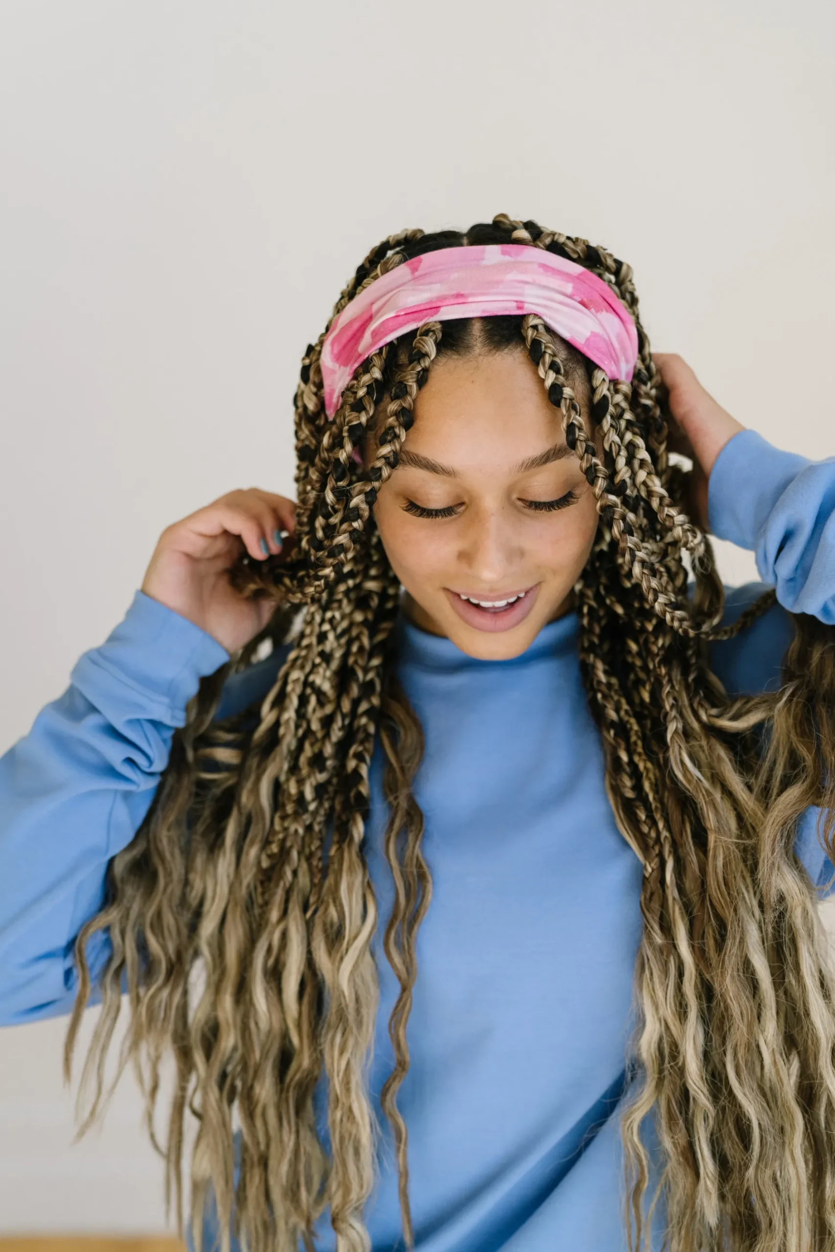 blush___headband_2.webp Headbands>Maven Thread BLUSH - 4'' Headband