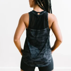 Tanks>Maven Thread Breathe Tank - Black Camo
