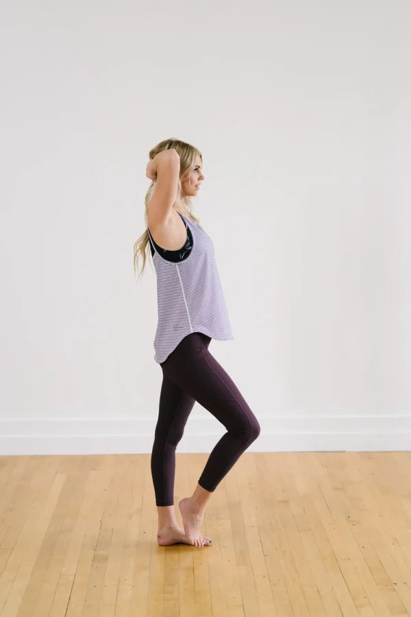 Tanks>Maven Thread Breathe Tank - Bu0026W Stripe