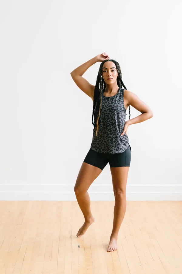 Tanks>Maven Thread Breathe Tank - Grey Leopard
