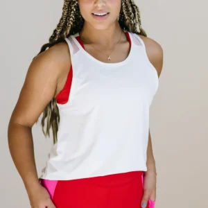Tanks>Maven Thread Breathe Tank - White