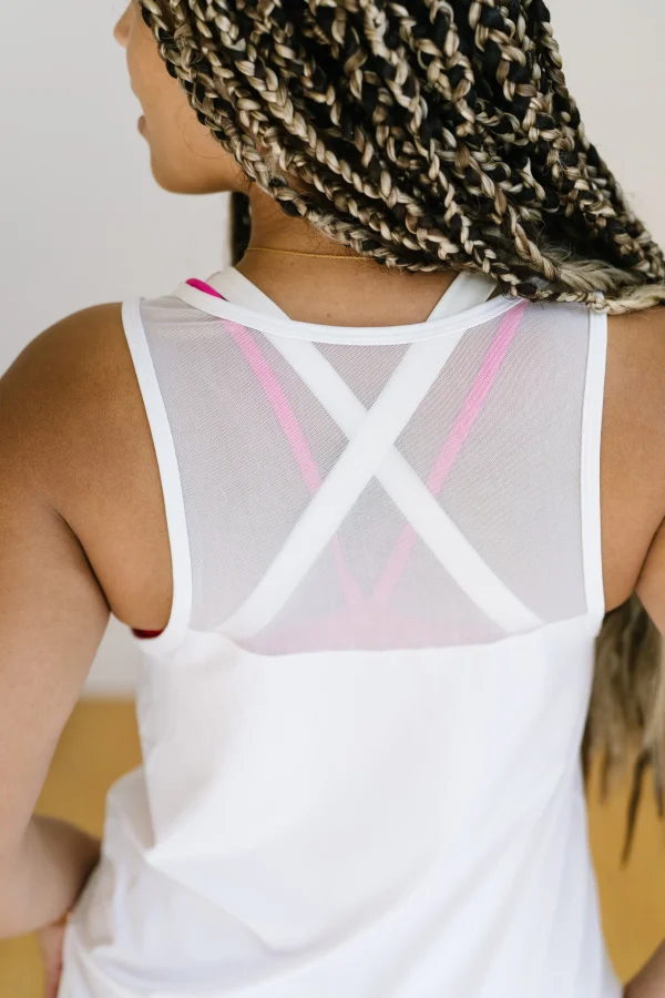 Tanks>Maven Thread Breathe Tank - White