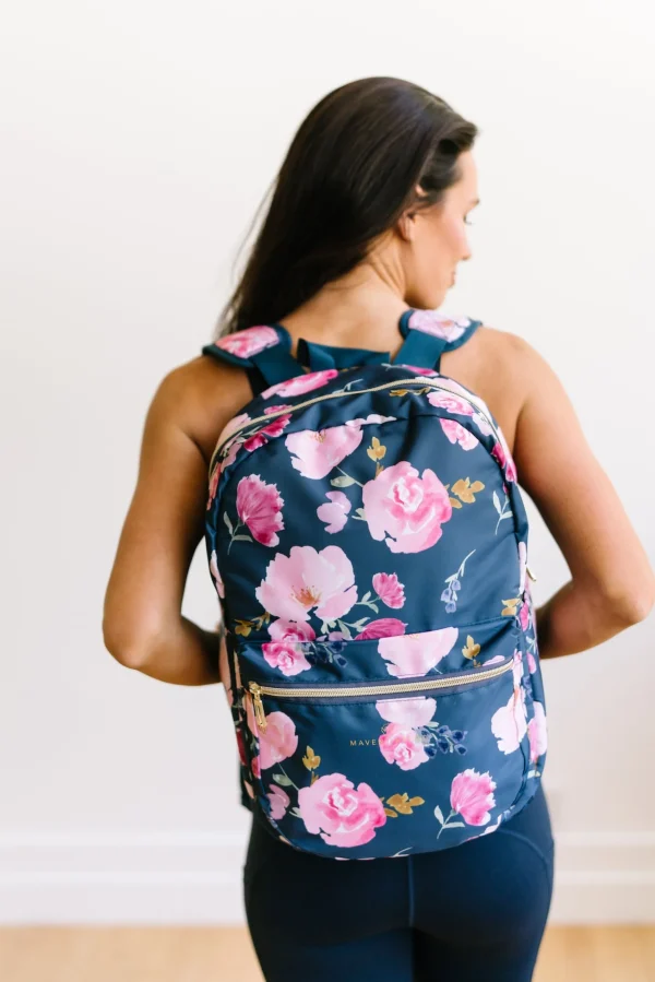 Backpacks>Maven Thread Classic Backpack - Navy Floral