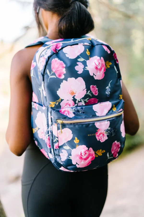Backpacks>Maven Thread Classic Backpack - Navy Floral