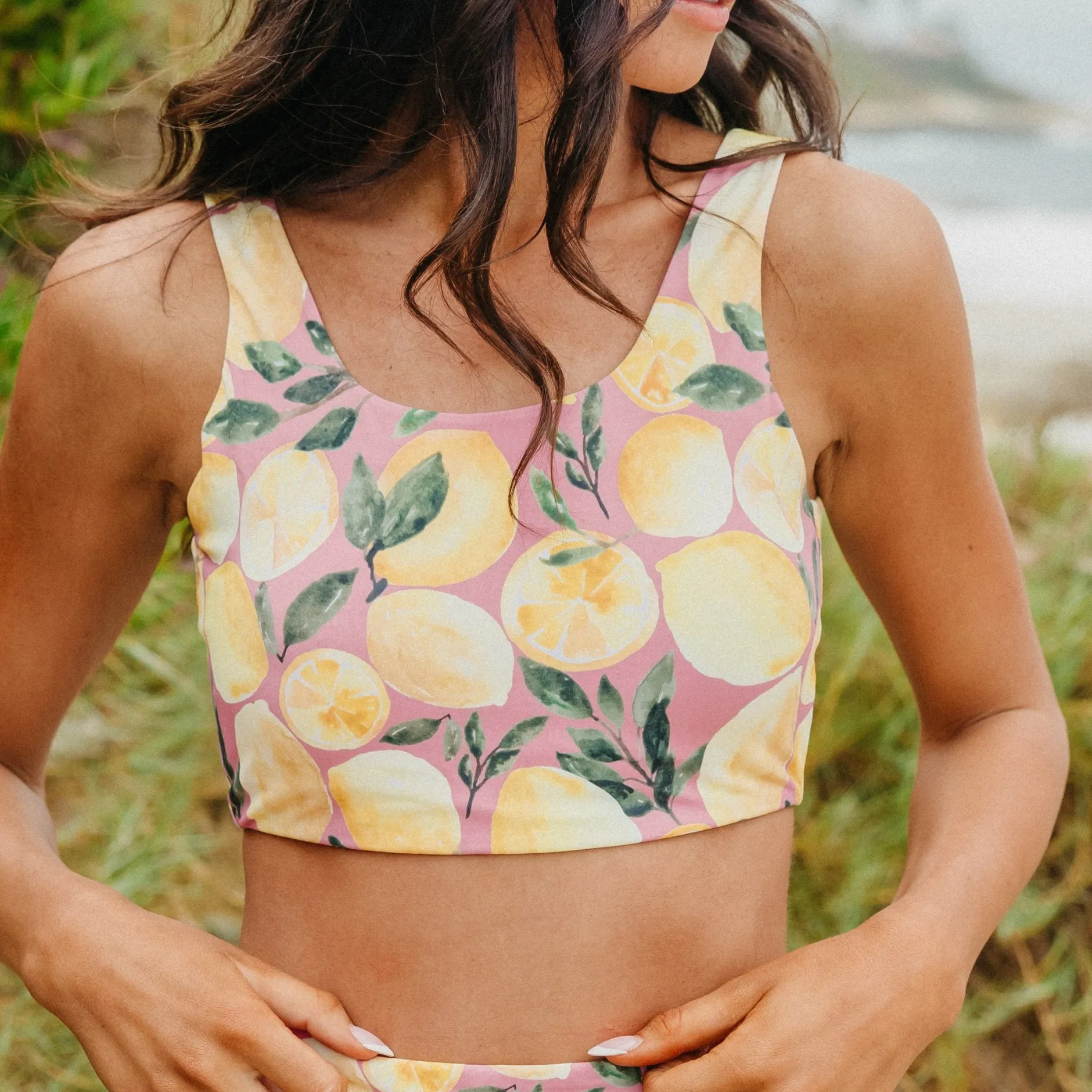 coastal_bikini_top__pink__0.webp Swim Tops | Swim Tops>Maven Thread Coastal Bikini Top - Pink Lemonade