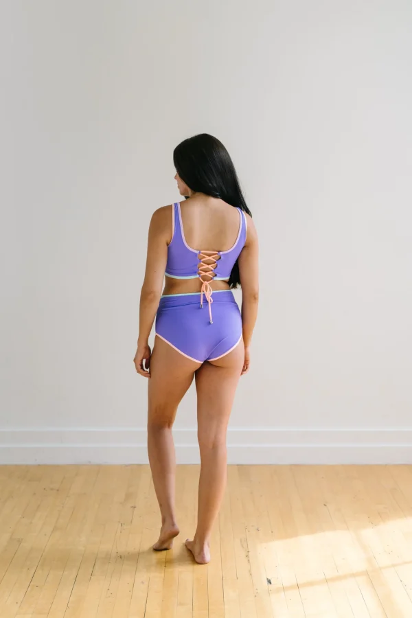 Swim Tops | Swim Tops>Maven Thread Coastal Bikini Top - Purple Colorblock