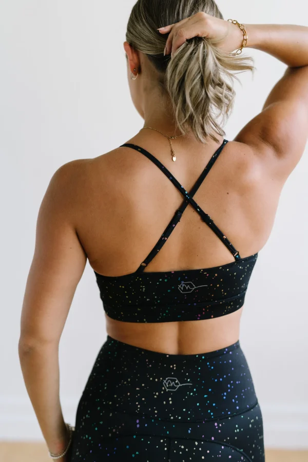 Sports Bras>Maven Thread Confidence Sports Bra - Rainbow Foil