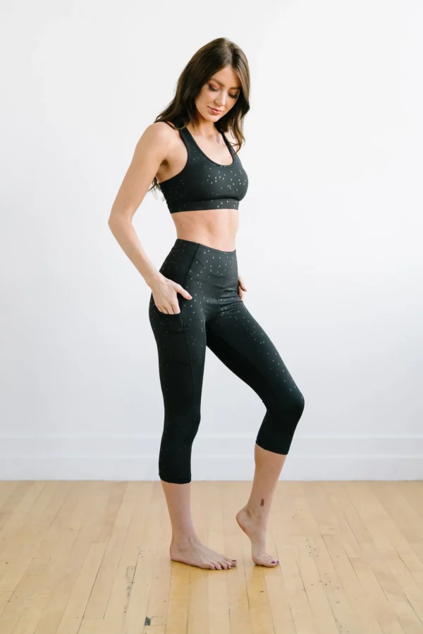 Sports Bras>Maven Thread Courage Sports Bra - Black Dots