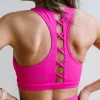 Sports Bras>Maven Thread Courage Sports Bra - Hot Pink