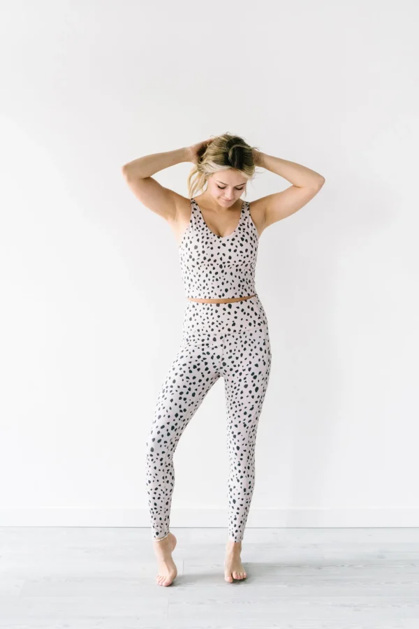 Sports Bras | Tanks>Maven Thread Crop Tank Sports Bra - Dalmatian