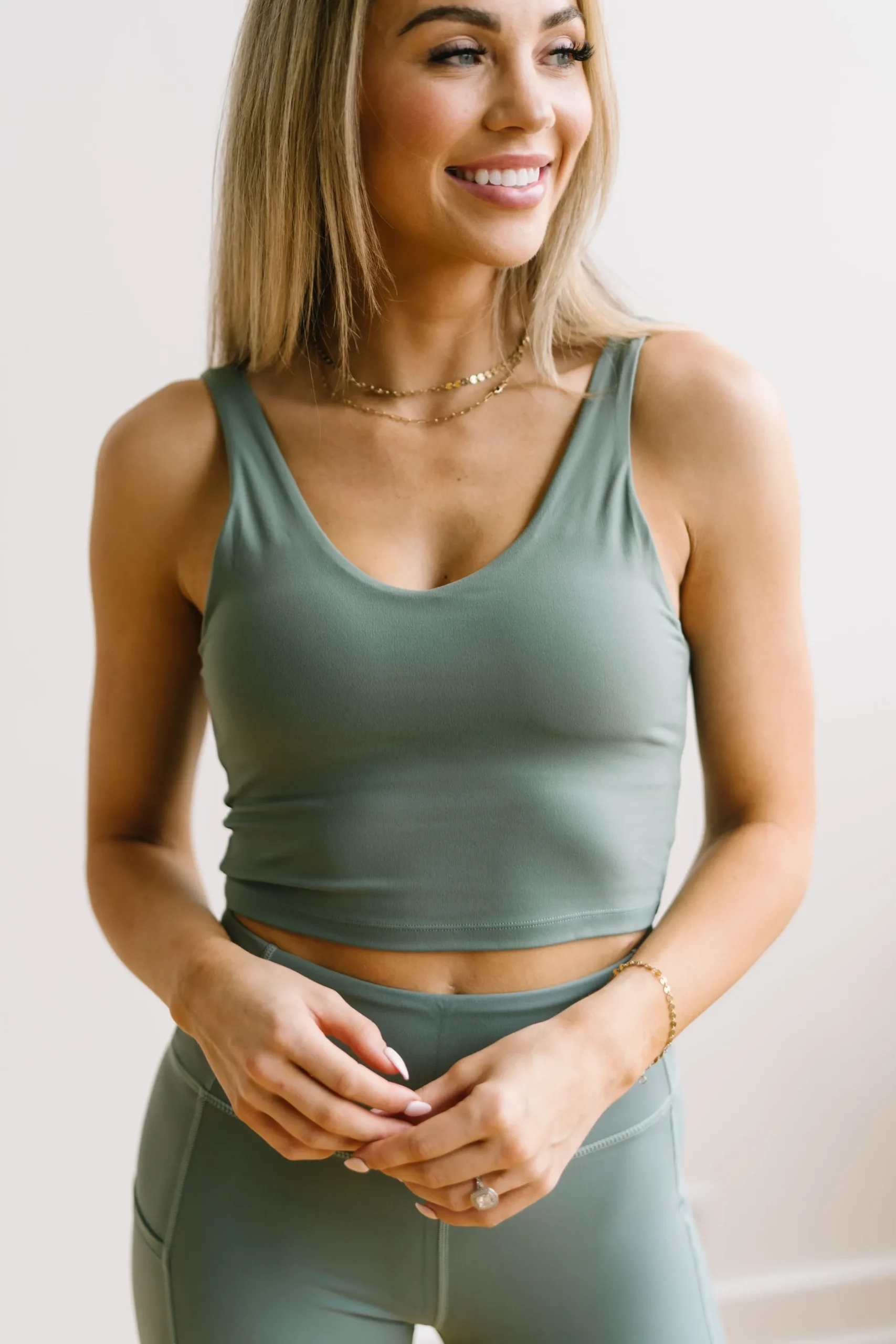 crop_tank_sports_bra__sag_1.webp Sports Bras | Tanks>Maven Thread Crop Tank Sports Bra - Sage
