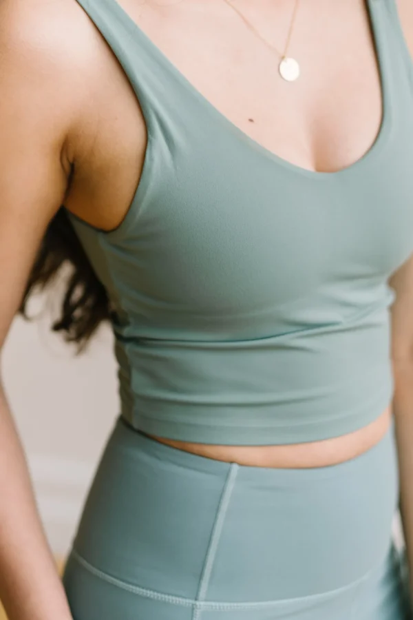 Sports Bras | Tanks>Maven Thread Crop Tank Sports Bra - Sage