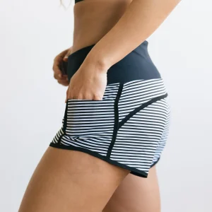 Shorts>Maven Thread Elite Shorts - 3.5'' - Bu0026W Stripes