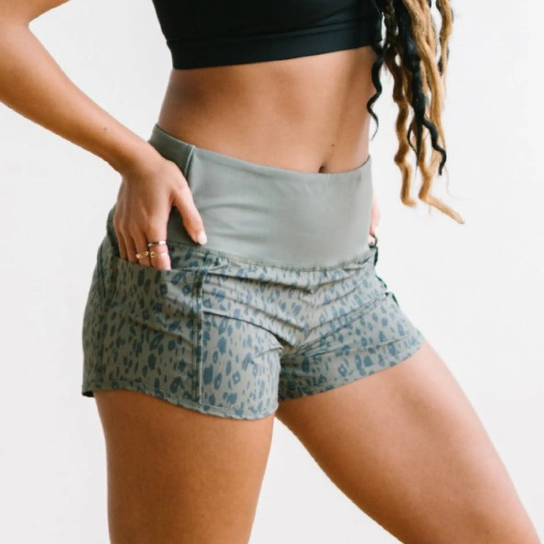 elite_shorts___green_leop_0.webp Shorts>Maven Thread Elite Shorts - 3.5''- Green Leopard