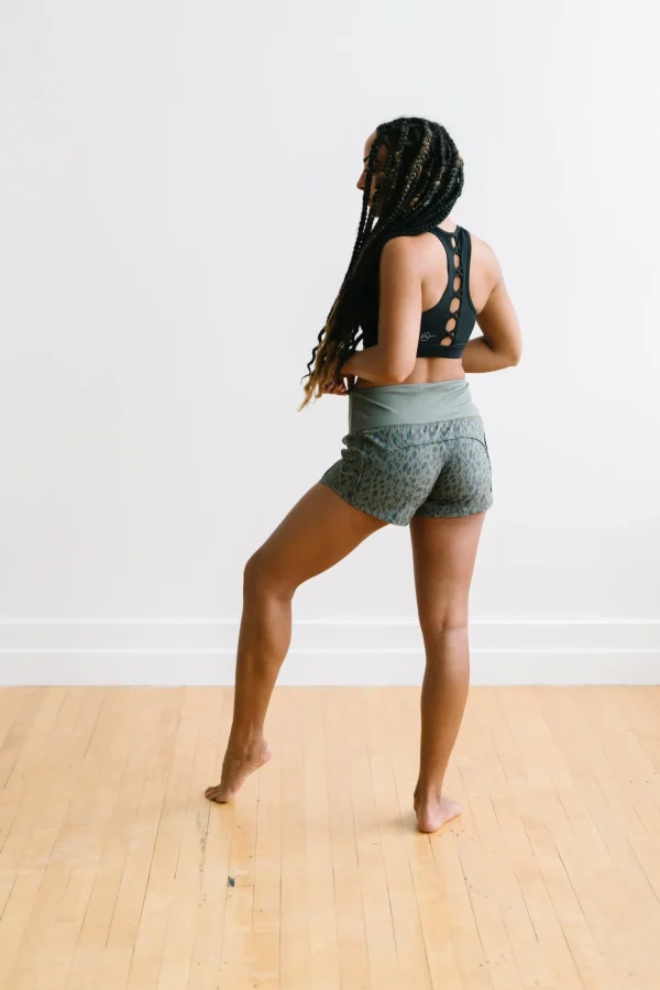 Shorts>Maven Thread Elite Shorts - 3.5''- Green Leopard