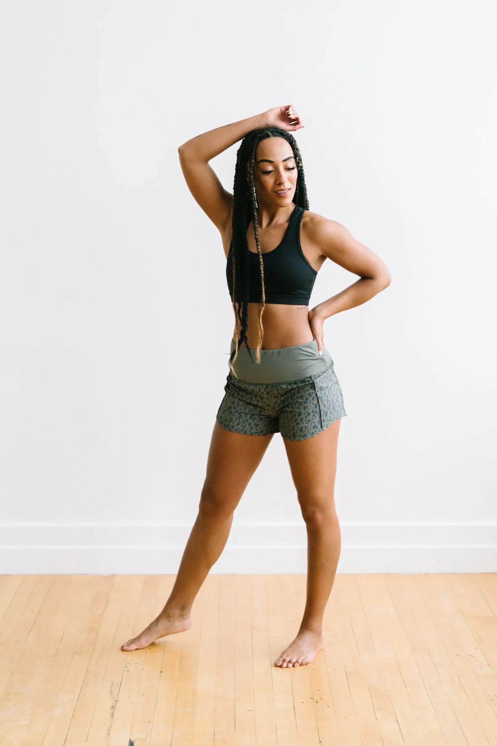 elite_shorts___green_leop_4.webp Shorts>Maven Thread Elite Shorts - 3.5''- Green Leopard