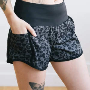 Shorts>Maven Thread Elite Shorts - 3.5''- Grey Leopard
