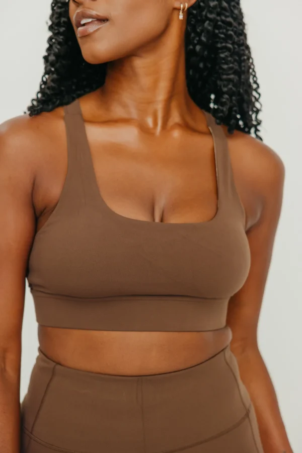 Sports Bras>Maven Thread Fearless Sports Bra - Brown
