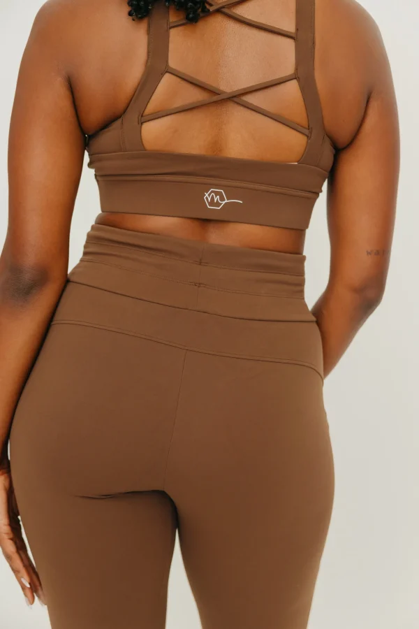 Sports Bras>Maven Thread Fearless Sports Bra - Brown