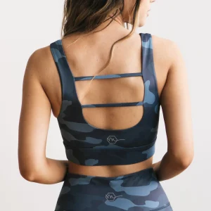 Sports Bras>Maven Thread Fierce Sports Bra - Navy Camo