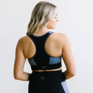 Sports Bras>Maven Thread Flex Sports Bra - Blue Colorblock
