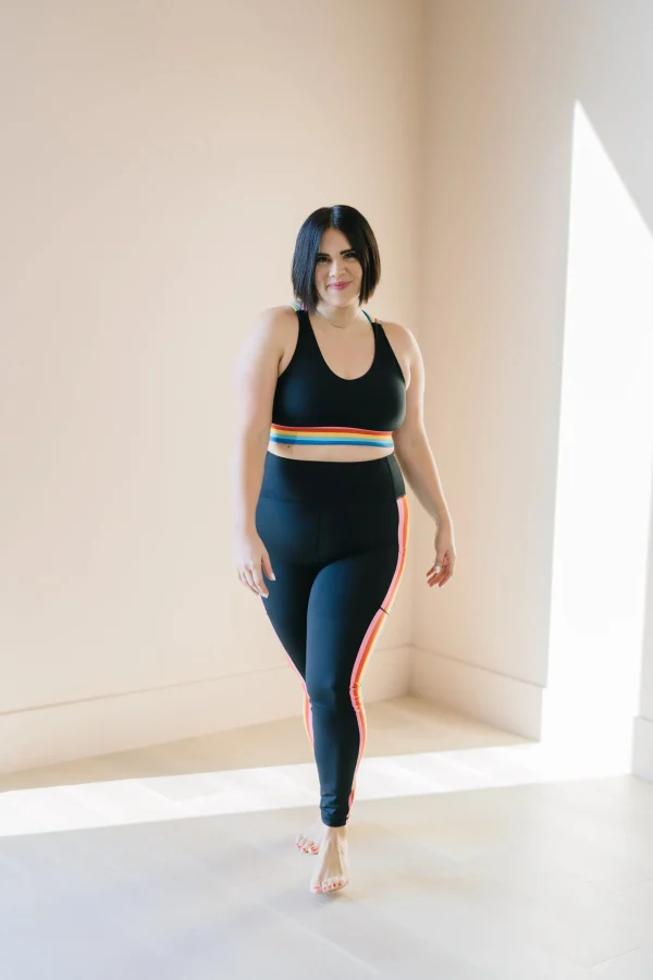 Sports Bras>Maven Thread Flow Sports Bra - Rainbow