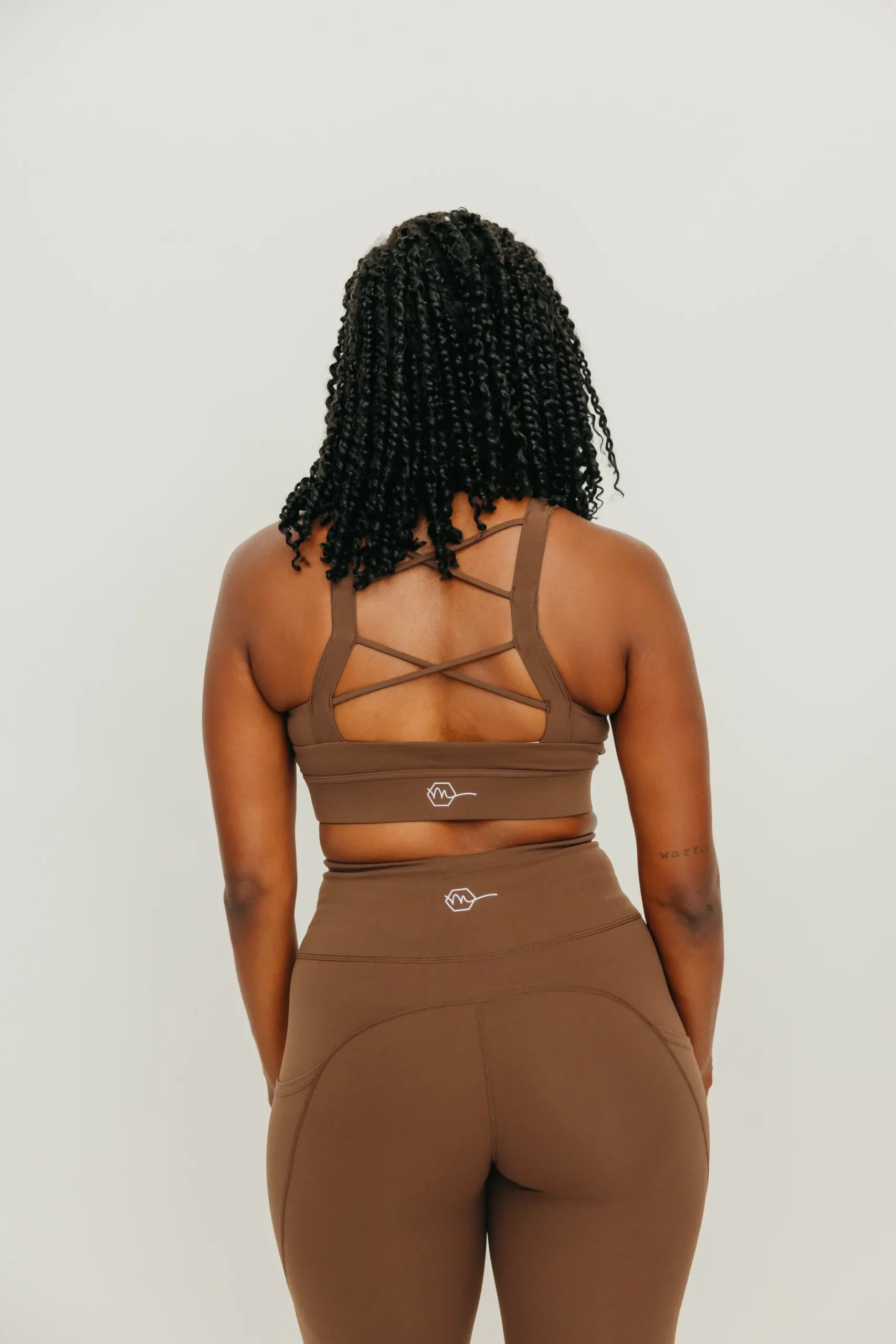 focus_leggings__brown_3.webp Leggings>Maven Thread Focus Leggings - Brown