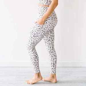 Leggings>Maven Thread Focus Leggings - Dalmatian