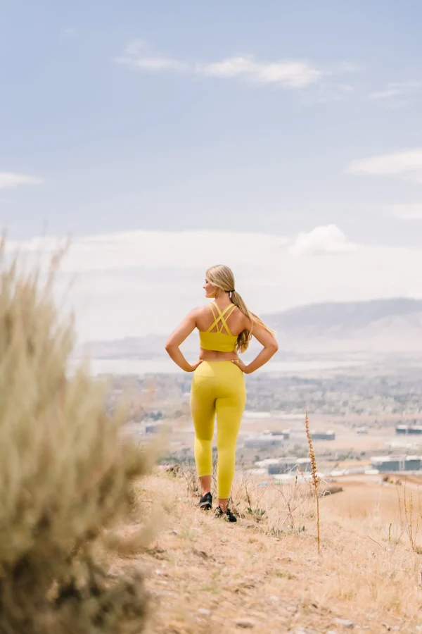 Leggings>Maven Thread Focus Leggings - Lime