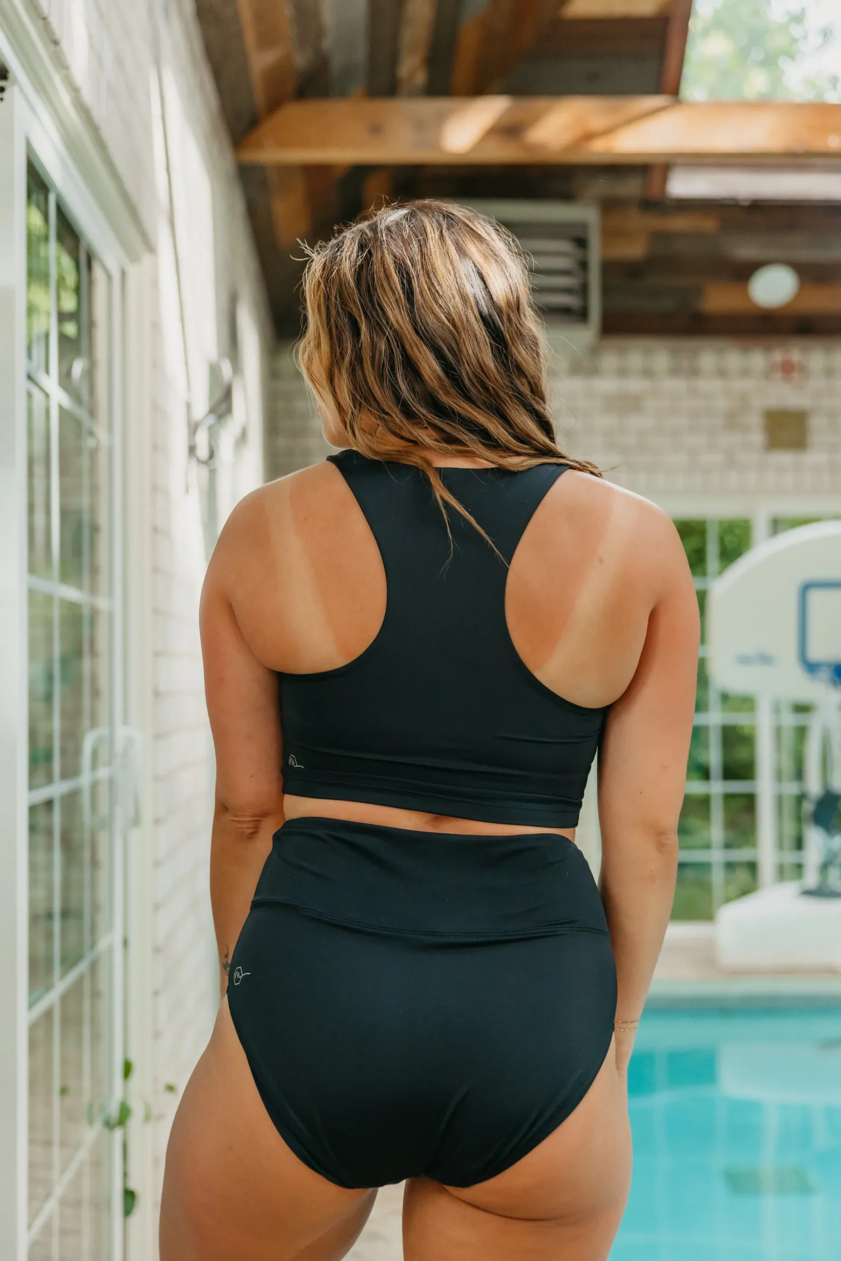 henley_bikini_crop_top__b_6.webp Swim Tops | Swim Tops>Maven Thread Henley Bikini Crop Top - Black