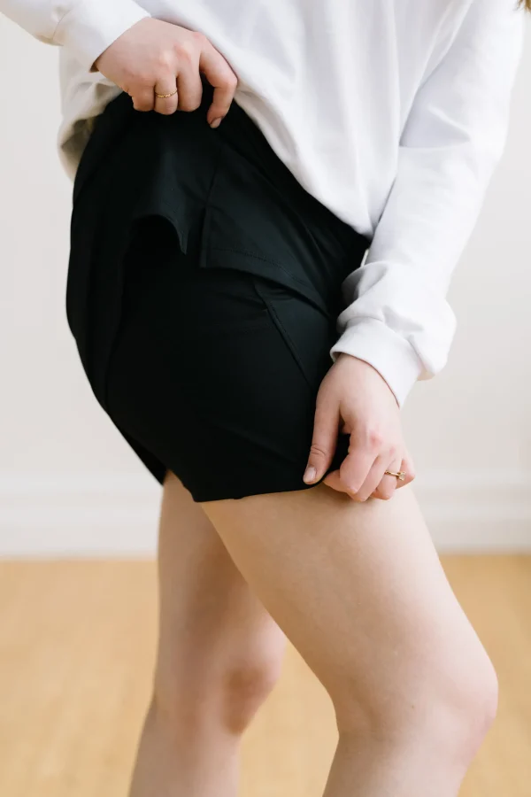 Skirts>Maven Thread High Rise Active Skirt - Black