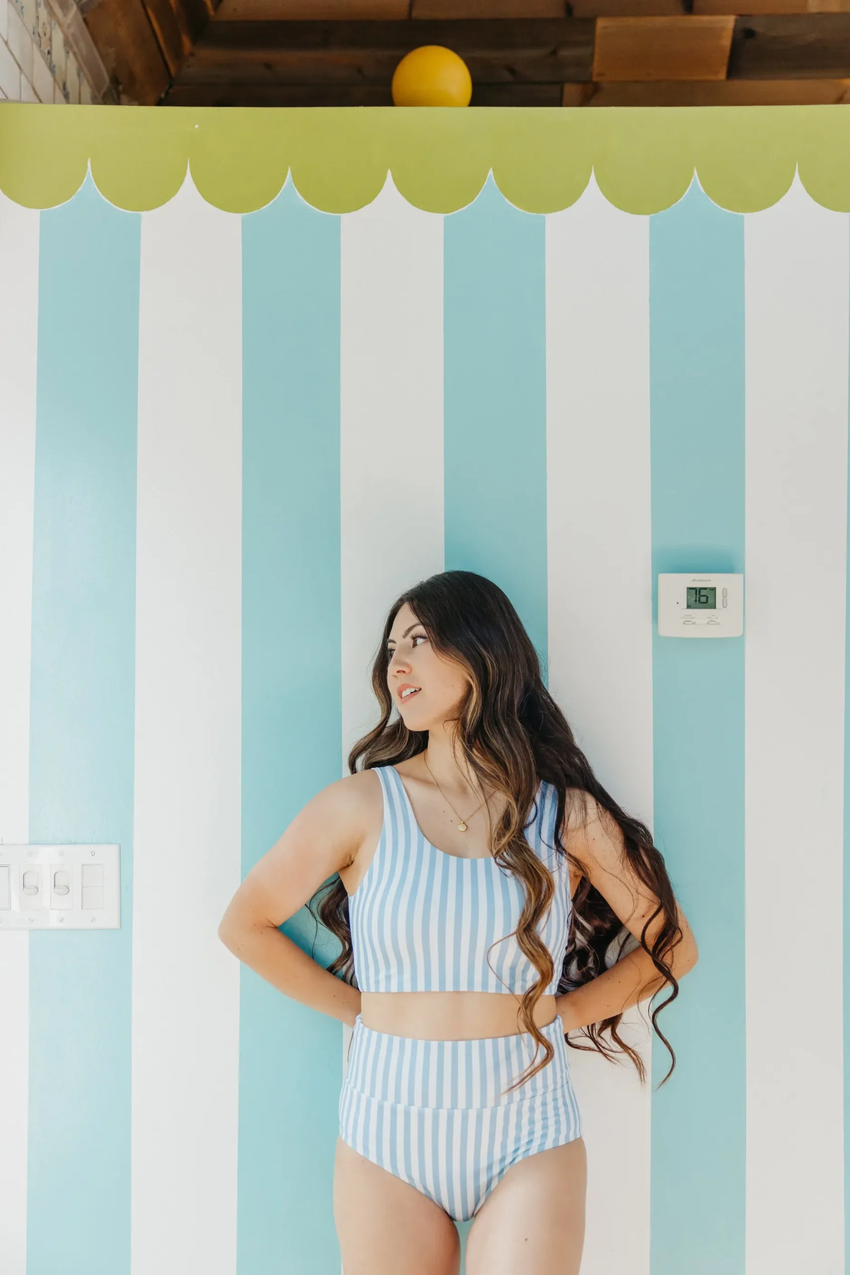 high_rise_bottoms__blue_s_12.webp Swim Bottoms | Swim Bottoms>Maven Thread High Rise Bottoms - Blue Stripe